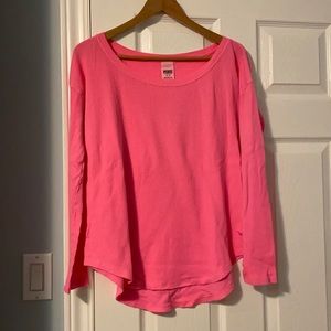VS Pink Waffle Longsleeve